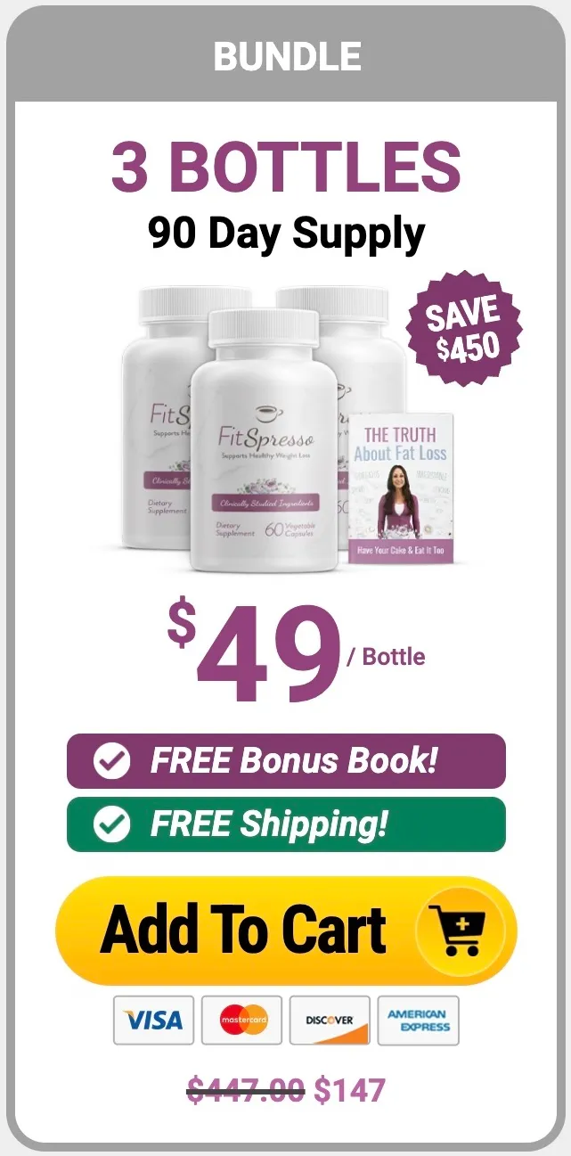 FitSpresso price 3 bottle